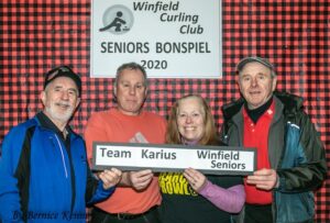 2020 Seniors Bonspiel Pool 2 Second-place