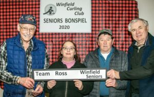 2020 Seniors Bonspiel Pool 2 Winners