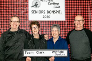 2020 Seniors Bonspiel Pool 1 Winners